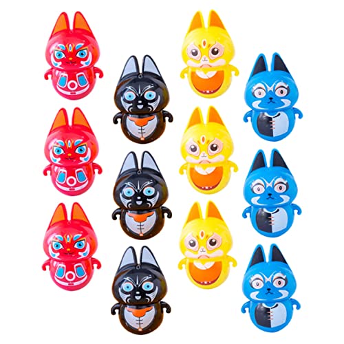 GALPADA 12 Stück Teiliges Cartoon Wackelpuppen für Bunte Tischdekoration Handliches Kunststoffmaterial Fördert Hand Augen Koordination und Reaktionsfähigkeit Zufällige Motive GALPADA 12 Stück Teiliges Cartoon Wackelpuppen für Bunte Tischdekoration Handliches Kunststoffmaterial Fördert Hand Augen Koordination und Reaktionsfähigkeit Zufällige Motive von GALPADA