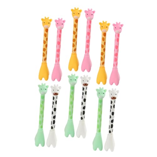 GALPADA 12 Stück Teiliges Giraffen Gel Schreibset für Schüler Leichte Kugelschreiber mit Schwarzer Glattes Schreiben Praktische Notizstifte Geschenkset für Schule und Büro GALPADA 12 Stück Teiliges Giraffen Gel Schreibset für Schüler Leichte Kugelschreiber mit Schwarzer Glattes Schreiben Praktische Notizstifte Geschenkset für Schule und Büro von GALPADA