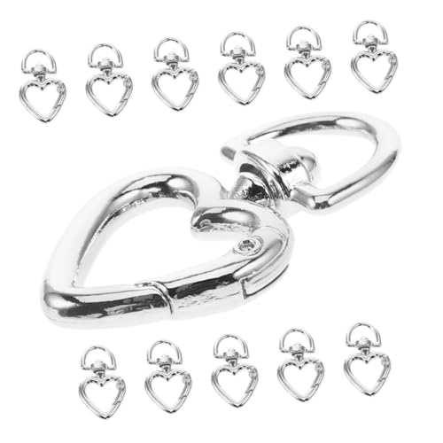 GALPADA 12 Stück Teiliges Herz Karabiner Schlüsselanhänger Clips DIY Taschen Zubehör Herzförmige Clips für Schlüsselringe Accessoires und Kreative Projekte GALPADA 12 Stück Teiliges Herz Karabiner Schlüsselanhänger Clips DIY Taschen Zubehör Herzförmige Clips für Schlüsselringe Accessoires und Kreative Projekte von GALPADA
