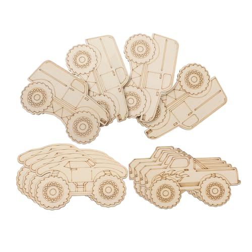GALPADA 12 Stück Teiliges Holzautos Rohlinge aus Naturbelassenem Holz Glatte Oberfläche Robuste DIY Holzscheiben für Bastelprojekte Sichere Kanten Dekoration und Kunsthandwerk für GALPADA 12 Stück Teiliges Holzautos Rohlinge aus Naturbelassenem Holz Glatte Oberfläche Robuste DIY Holzscheiben für Bastelprojekte Sichere Kanten Dekoration und Kunsthandwerk für von GALPADA
