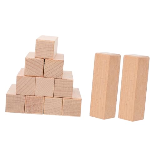 GALPADA 12 Stück Teiliges Holzklötzchen aus Unbehandeltem Buchenholz Kleine Schnitzblöcke zum Basteln und DIY Stempelmaterial für Holzschnitzerei Kreative Handwerksprojekte Einfach zu GALPADA 12 Stück Teiliges Holzklötzchen aus Unbehandeltem Buchenholz Kleine Schnitzblöcke zum Basteln und DIY Stempelmaterial für Holzschnitzerei Kreative Handwerksprojekte Einfach zu von GALPADA