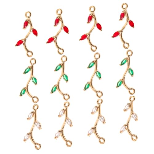 GALPADA 12 Stück Teiliges Kleine Kupfer Zweig anhänger für DIY Schmuck Leichte Langlebige Schmuckverbinder Geeignet für Halsketten Armbänder Ohrringe und Bastelprojekte GALPADA 12 Stück Teiliges Kleine Kupfer Zweig anhänger für DIY Schmuck Leichte Langlebige Schmuckverbinder Geeignet für Halsketten Armbänder Ohrringe und Bastelprojekte von GALPADA