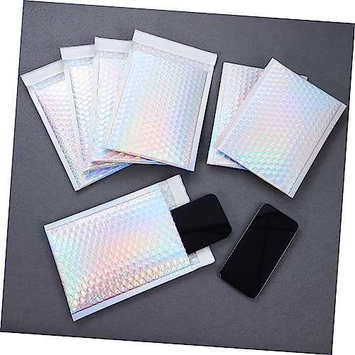 GALPADA 12 Stück Teiliges Luftpolster Versandtaschen Selbstklebend Gepolstert Stoßfest Versandumschläge für Sicheren Versand von Kleidung Elektronik und Zubehör von GALPADA