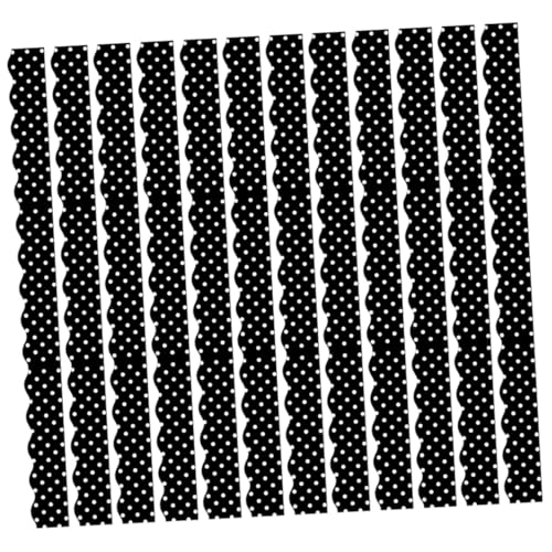 GALPADA 12 Stück Teiliges Magnetisches Whiteboard Border Abnehmbare Selbsthaftende Tafeldekoration mit Feinem Muster Vielseitig für Klassenzimmer Party und Kindergarten Einfache von GALPADA