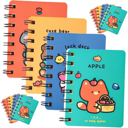 GALPADA 12 Stück Teiliges Mini Spiralnotizbuch Buntes Cartoon Tier Design Tragbares Kleines Notizheft für To Do Listen Memo Kreative Ideen Hochwertiges für Schule und Büro GALPADA 12 Stück Teiliges Mini Spiralnotizbuch Buntes Cartoon Tier Design Tragbares Kleines Notizheft für To Do Listen Memo Kreative Ideen Hochwertiges für Schule und Büro von GALPADA