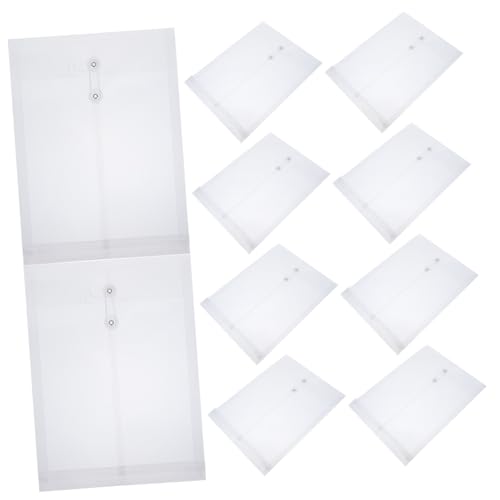 GALPADA 12 Stück Teiliges Transparente Dokumententaschen mit Gummibandverschluss Wasserdichte Kunststoff Ordner für Büro und Schule Vielseitige Sammelmappen für Belege Rechnungen und GALPADA 12 Stück Teiliges Transparente Dokumententaschen mit Gummibandverschluss Wasserdichte Kunststoff Ordner für Büro und Schule Vielseitige Sammelmappen für Belege Rechnungen und von GALPADA