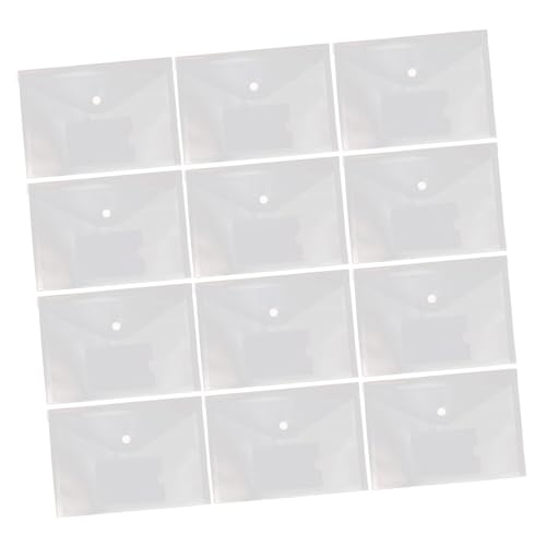GALPADA 12 Stück Teiliges Transparenter Dokumententaschen mit Druckknopf Wasserdichte Fächer für Unterlagen Quittungen Karten und Praktischer Organizer für Büro und Reisen GALPADA 12 Stück Teiliges Transparenter Dokumententaschen mit Druckknopf Wasserdichte Fächer für Unterlagen Quittungen Karten und Praktischer Organizer für Büro und Reisen von GALPADA