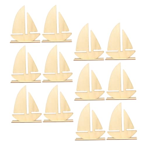 GALPADA 12 Stück Teiliges Unbemalte Holzscheiben Segelbootform Glatte Oberfläche Leicht und Handlich für DIY Bastelprojekte Bemalen Holzdeko Geschenk für Hobbykünstler GALPADA 12 Stück Teiliges Unbemalte Holzscheiben Segelbootform Glatte Oberfläche Leicht und Handlich für DIY Bastelprojekte Bemalen Holzdeko Geschenk für Hobbykünstler von GALPADA