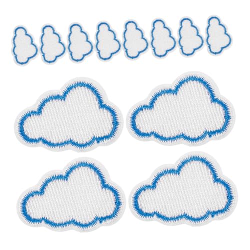 GALPADA 12 Stück Teiliges Wolken Patches Gestickte Bügelapplikationen Wolkenform für Kleidung Jeans Taschen DIY Dekoration für Kreative Bastelprojekte GALPADA 12 Stück Teiliges Wolken Patches Gestickte Bügelapplikationen Wolkenform für Kleidung Jeans Taschen DIY Dekoration für Kreative Bastelprojekte von GALPADA