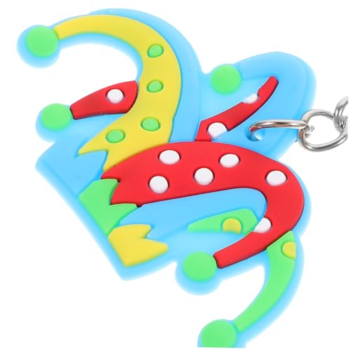 GALPADA 12 Stück Teiliges Zirkus Clownshut Schlüsselanhänger Bunte Rucksack Taschen-deko Originelle Schlüsselringe für Kinderparty Verspielte Geschenkidee und Veranstaltungsdekor GALPADA 12 Stück Teiliges Zirkus Clownshut Schlüsselanhänger Bunte Rucksack Taschen-deko Originelle Schlüsselringe für Kinderparty Verspielte Geschenkidee und Veranstaltungsdekor von GALPADA