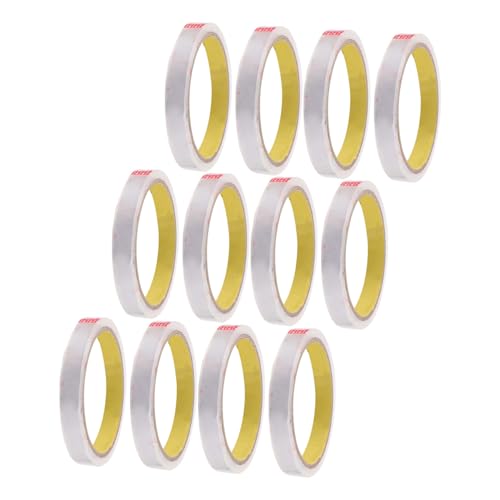 GALPADA 12 Stück Transparente Bopp Verpackungsband Farbiges Gemüsesiegelband Reißfestes Bündelband für Gemüsebeutel Stabile Verpackung Langlebiges Klebeband für und Lager GALPADA 12 Stück Transparente Bopp Verpackungsband Farbiges Gemüsesiegelband Reißfestes Bündelband für Gemüsebeutel Stabile Verpackung Langlebiges Klebeband für und Lager von GALPADA