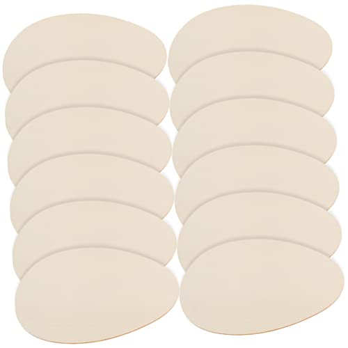 GALPADA 12 Stück Unlackierte Holz Ostereier Ausschnitte für DIY Bastelprojekte Eiform Holzscheiben zum Bemalen und Dekorieren für Ostern und Frühlingsfestlichkeiten GALPADA 12 Stück Unlackierte Holz Ostereier Ausschnitte für DIY Bastelprojekte Eiform Holzscheiben zum Bemalen und Dekorieren für Ostern und Frühlingsfestlichkeiten von GALPADA