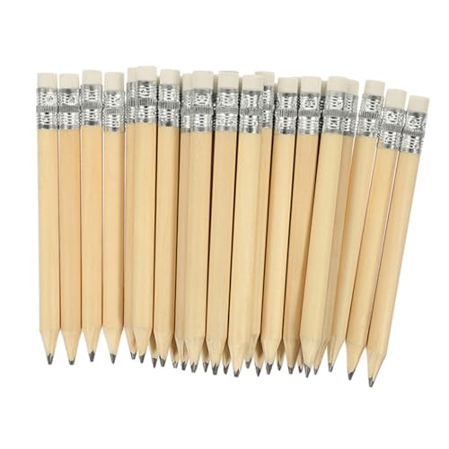 GALPADA 120 Stück Golfbleistifte mit Radiergummi Kurze Runde Holzbleistifte Natürliche Holzoptik Komfortabler Griff für Golf Scoring Sportevents und Präzise Notizen GALPADA 120 Stück Golfbleistifte mit Radiergummi Kurze Runde Holzbleistifte Natürliche Holzoptik Komfortabler Griff für Golf Scoring Sportevents und Präzise Notizen von GALPADA