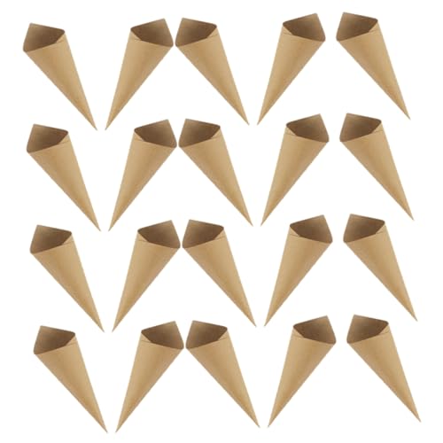 GALPADA 120 Stück Halter für getrocknete Blumen komfetti kanonen hochzeitskerze vintage Vintage-Dekoration vellum Wurstbecher Geschlecht offenbaren Hochzeitskegel Papierkegel Light Brown GALPADA 120 Stück Halter für getrocknete Blumen komfetti kanonen hochzeitskerze vintage Vintage-Dekoration vellum Wurstbecher Geschlecht offenbaren Hochzeitskegel Papierkegel Light Brown von GALPADA