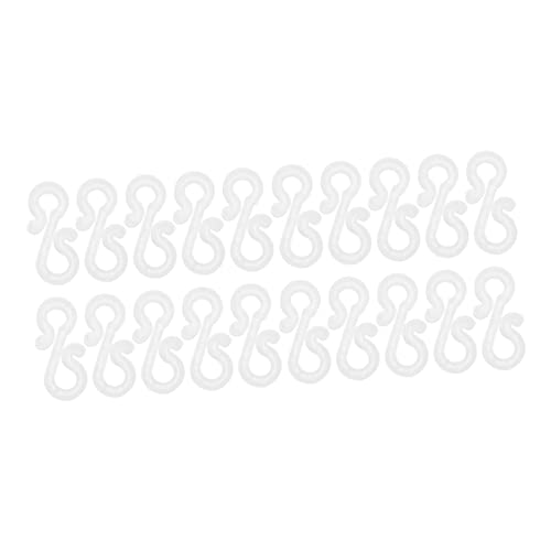 GALPADA 120 Stück Weihnachtslampenhalter Kunststoff Lampenclips S Haken für Lichterketten Weihnachtsbeleuchtung Außenbefestigung Dekoclips für Weihnachtsbaum und Garten von GALPADA