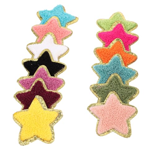 GALPADA 13 Stück Teiliges Dekorative Aufnäher Vielseitige Kompakte Patches für Kleidung Taschen und DIY Dekorationen Langlebig und Hautfreundlich von GALPADA