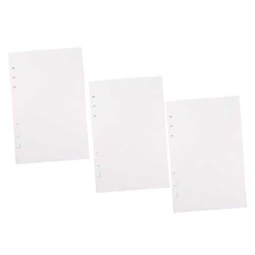 GALPADA 135 Blatt Nachfüllpapier Punktraster Loose Leaf Ersatzblätter für Ringbuch Notizbuch Glatte Oberfläche Reißfest für Schreiben Skizzieren Tagebuch und Studium von GALPADA