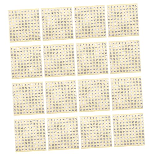 GALPADA 15 Blatt Selbstklebende Zahlenaufkleber Rund Nummernaufkleber für Büro Zuhause Schule Organisation und Beschriftung Kratzfest Langlebig GALPADA 15 Blatt Selbstklebende Zahlenaufkleber Rund Nummernaufkleber für Büro Zuhause Schule Organisation und Beschriftung Kratzfest Langlebig von GALPADA