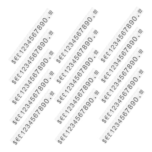 GALPADA 15 Saiten Teiliges Preiswürfel Verstellbaren Zahlenblöcken Metall Preisschilder für Schmuck und Kleine Waren Vielseitiger Display Ständer Transparente Schwarze Ziffern Flexible GALPADA 15 Saiten Teiliges Preiswürfel Verstellbaren Zahlenblöcken Metall Preisschilder für Schmuck und Kleine Waren Vielseitiger Display Ständer Transparente Schwarze Ziffern Flexible von GALPADA