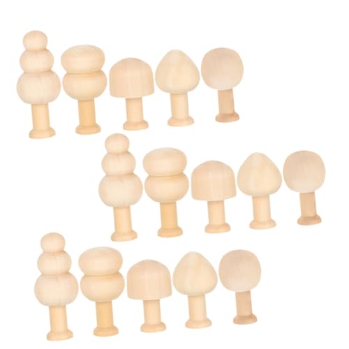 GALPADA 15 Stück Teiliges DIY Holzbaum aus Robustem Holz Unvollendete Mini Bäume zum Bemalen Dekorieren und Basteln Kreative Weihnachtsdeko Anhänger für Familien GALPADA 15 Stück Teiliges DIY Holzbaum aus Robustem Holz Unvollendete Mini Bäume zum Bemalen Dekorieren und Basteln Kreative Weihnachtsdeko Anhänger für Familien von GALPADA