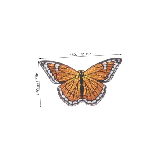 GALPADA 15 Stück Teiliges Gestickte Bügelflicken Schmetterling Insekten Applikationen zum Aufbügeln für Kleidung Rucksack Jacke DIY Dekoration Weiches Angenehmes Material Vielseitig GALPADA 15 Stück Teiliges Gestickte Bügelflicken Schmetterling Insekten Applikationen zum Aufbügeln für Kleidung Rucksack Jacke DIY Dekoration Weiches Angenehmes Material Vielseitig von GALPADA