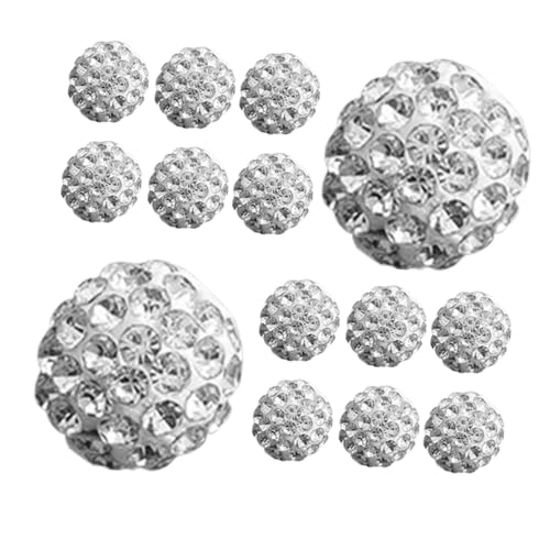 GALPADA 150 Stück Spacer Beads Polymer Clay Glitzernde Schmuckperlen für DIY Armbänder und Bastelprojekte Hochwertige Langlebige Perlen für Kreative Schmuckherstellung GALPADA 150 Stück Spacer Beads Polymer Clay Glitzernde Schmuckperlen für DIY Armbänder und Bastelprojekte Hochwertige Langlebige Perlen für Kreative Schmuckherstellung von GALPADA