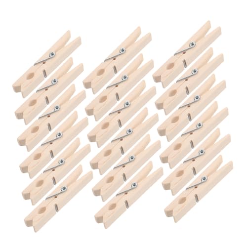 GALPADA 150 Stück Windfeste rutschfeste Wäscheklammern aus Unbehandeltem Holz für Socken Fotos Kleidung Kompakt Tragbar für Reisen und Outdoor-trocknung GALPADA 150 Stück Windfeste rutschfeste Wäscheklammern aus Unbehandeltem Holz für Socken Fotos Kleidung Kompakt Tragbar für Reisen und Outdoor-trocknung von GALPADA