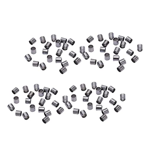 GALPADA 1500 Stück Kleines Kupferrohr Quetschperlen für DIY Schmuckherstellung Schwarz Bastelzubehör für Armbänder und GALPADA 1500 Stück Kleines Kupferrohr Quetschperlen für DIY Schmuckherstellung Schwarz Bastelzubehör für Armbänder und von GALPADA