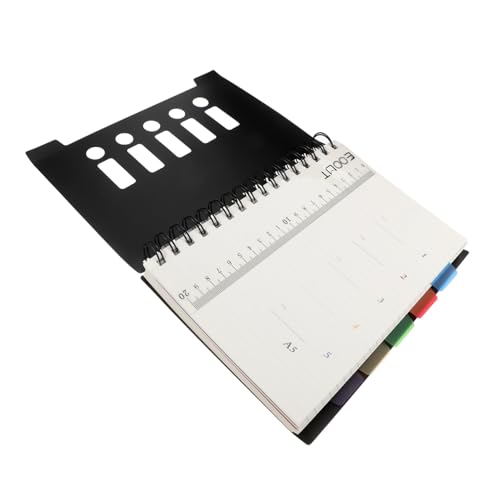 GALPADA 150Blätter Spiralnotizbuch mit Trennwänden Liniert für Schule und Büro Perfektes Notizbuch für Meetings und Tägliche Planung von GALPADA