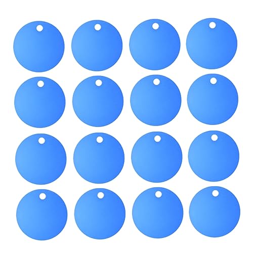 GALPADA 16 Stück Blanko Gravur Etiketten Haustier Id Tags Für Hunde Rund Personalisierte Erkennungsmarken Ihre Eloxierte Individuelle Erkennungsmarke Welpen DIY Hunde Id Tags GALPADA 16 Stück Blanko Gravur Etiketten Haustier Id Tags Für Hunde Rund Personalisierte Erkennungsmarken Ihre Eloxierte Individuelle Erkennungsmarke Welpen DIY Hunde Id Tags von GALPADA
