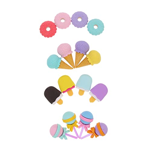 GALPADA 16 Stück Teiliges Bunte Radiergummis Geschenke Cartoon Dessert Design Praktische Bleistiftradierer für Schüler und Büro Spielerische Schreibwaren für Schule und Alltag GALPADA 16 Stück Teiliges Bunte Radiergummis Geschenke Cartoon Dessert Design Praktische Bleistiftradierer für Schüler und Büro Spielerische Schreibwaren für Schule und Alltag von GALPADA