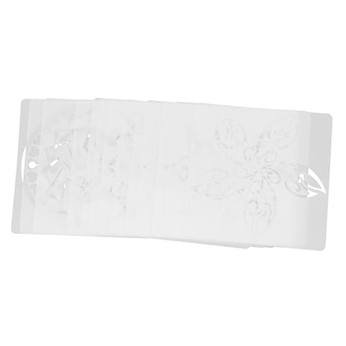 GALPADA 16 Stück Teiliges Pet Schablonen Mandala und Blumen Motive Wiederverwendbar Fein Geschnitten DIY Vorlage für Scrapbook Wand und Möbelgestaltung Waschbar und Langlebig von GALPADA