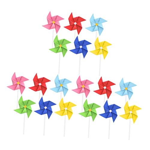 GALPADA 18 Stück Teiliges Windmühlen Cake Topper Bunte Kuchendekoration Umweltfreundlich und Lebensmittelecht Party Cake Picks für Kindergeburtstag und Festliche Anlässe GALPADA 18 Stück Teiliges Windmühlen Cake Topper Bunte Kuchendekoration Umweltfreundlich und Lebensmittelecht Party Cake Picks für Kindergeburtstag und Festliche Anlässe von GALPADA