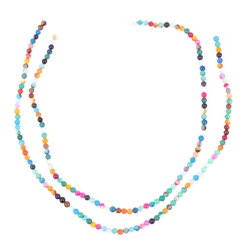 GALPADA 180 Stück Runde Natursteinperlen Bunte DIY Bastelperlen für Armbänder und Schmuckherstellung für Kreative Handarbeiten und GALPADA 180 Stück Runde Natursteinperlen Bunte DIY Bastelperlen für Armbänder und Schmuckherstellung für Kreative Handarbeiten und von GALPADA