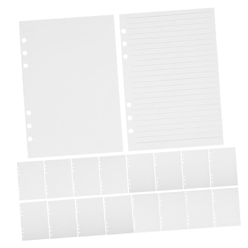 GALPADA 180 Stück Teiliges Nachfüllpapier mit Liniertes Kariertes Gepunktetes und Blanko Papier Nachfüllbare Lose Einlagen für Ringbuch Planer Notizbuch Vielseitig und Augenschonend GALPADA 180 Stück Teiliges Nachfüllpapier mit Liniertes Kariertes Gepunktetes und Blanko Papier Nachfüllbare Lose Einlagen für Ringbuch Planer Notizbuch Vielseitig und Augenschonend von GALPADA