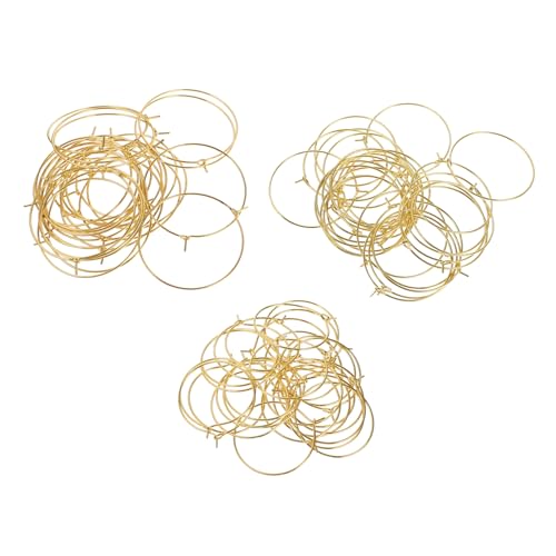 GALPADA 180 Stück Teiliges Ohrring hoop Vergoldetem DIY Schmuckzubehör für Individuelle Ohrringe Leicht Hautfreundlich für Bastelprojekte und Schmuckherstellung von GALPADA