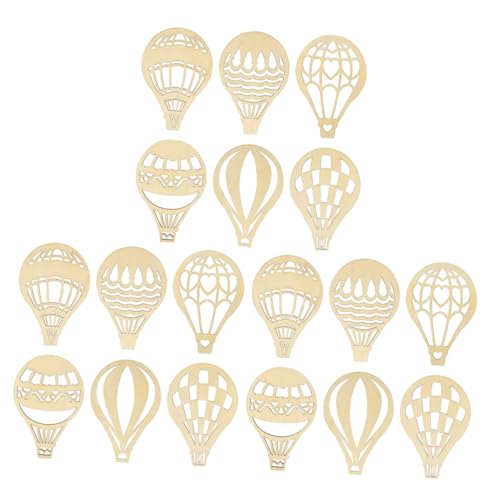 GALPADA 18Stücke Unbemalte Holzscheiben Heißluftballon DIY Bastelmaterial für Dekoration Holzspäne Natürlichem Holz für Handwerksprojekte GALPADA 18Stücke Unbemalte Holzscheiben Heißluftballon DIY Bastelmaterial für Dekoration Holzspäne Natürlichem Holz für Handwerksprojekte von GALPADA