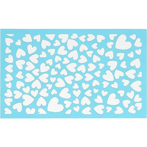 GALPADA 1Blatt Seidenbildschablone für Polymer Wiederverwendbares Siebdruckwerkzeug für DIY Schmuckdekoration und Bastelarbeiten Geeignet für Tonprojekte GALPADA 1Blatt Seidenbildschablone für Polymer Wiederverwendbares Siebdruckwerkzeug für DIY Schmuckdekoration und Bastelarbeiten Geeignet für Tonprojekte von GALPADA
