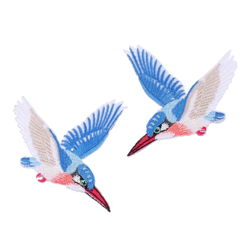 GALPADA 1Paar DIY Eisen Bestickte Applikation Patches mit Fliegenden Vögeln Selbstklebende Flicken für Kleidung Jeans Rucksäcke Einfach zu Bügeln und Praktisch GALPADA 1Paar DIY Eisen Bestickte Applikation Patches mit Fliegenden Vögeln Selbstklebende Flicken für Kleidung Jeans Rucksäcke Einfach zu Bügeln und Praktisch von GALPADA