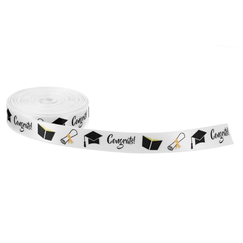 GALPADA 1Rolle Abschlussgeschenkband Breit Dekoratives Polyesterband für DIY Geschenkverpackungen Yards für Hochzeiten Partys und Bastelprojekte GALPADA 1Rolle Abschlussgeschenkband Breit Dekoratives Polyesterband für DIY Geschenkverpackungen Yards für Hochzeiten Partys und Bastelprojekte von GALPADA