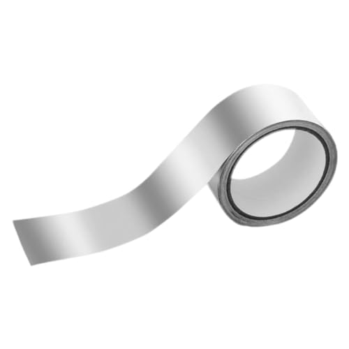 GALPADA 1Rolle Aluminiumfolienband Hitzebeständiges Metallklebeband für Abdichten Isolieren Hochwertiges Leitfähiges Klebeband für Elektroreparaturen und Hvac GALPADA 1Rolle Aluminiumfolienband Hitzebeständiges Metallklebeband für Abdichten Isolieren Hochwertiges Leitfähiges Klebeband für Elektroreparaturen und Hvac von GALPADA