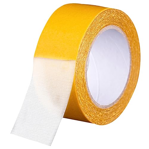 GALPADA 1Rolle Doppelseitiges Teppichklebeband Tragbares Klebeband für Hochzeiten Stark Stabil für Dekorationen DIY Projekte Möbel Teppiche Rückstandsfrei von GALPADA