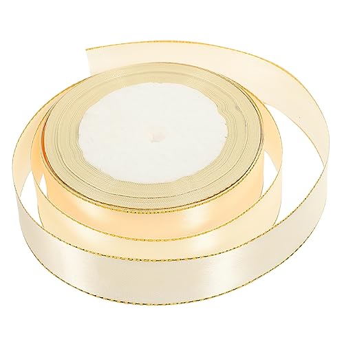 GALPADA 1Rolle Exquisites Geschenkband mit Goldenen Kanten für Kreative Geschenkverpackungen für Blumensträuße Kuchen und Mehr GALPADA 1Rolle Exquisites Geschenkband mit Goldenen Kanten für Kreative Geschenkverpackungen für Blumensträuße Kuchen und Mehr von GALPADA