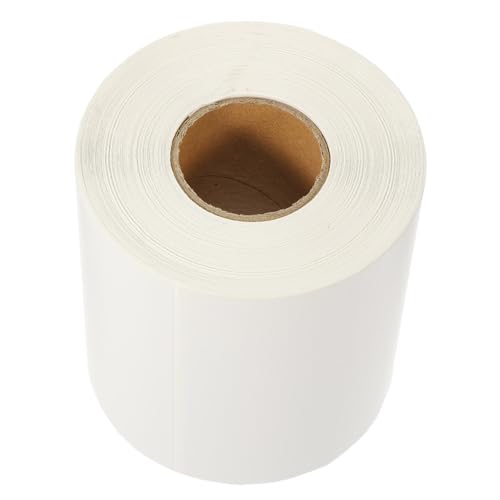 GALPADA 1Rolle Leere Selbstklebende Etikettenrolle Thermalpapier für Adress und Paketkennzeichnung Kratzfest für Flaschen und Preisschilder von GALPADA