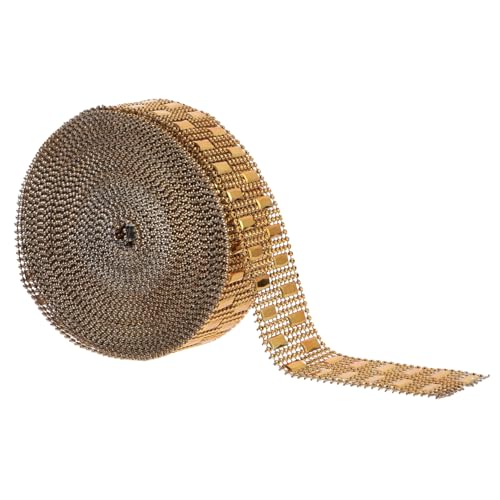 GALPADA 1Rolle Yards Funkelndes Reihiges Diamantband Bling Mesh Wrap für DIY Schmuck Kostüm und Festtagsdekoration Glänzende Strassrolle Accessoires für Partys GALPADA 1Rolle Yards Funkelndes Reihiges Diamantband Bling Mesh Wrap für DIY Schmuck Kostüm und Festtagsdekoration Glänzende Strassrolle Accessoires für Partys von GALPADA