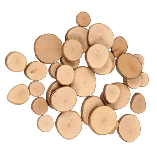 GALPADA 1Satz DIY Holzscheiben mit Handgefertigten Holzkreisen für Hochzeitsdekorationen Bastelprojekte und GALPADA 1Satz DIY Holzscheiben mit Handgefertigten Holzkreisen für Hochzeitsdekorationen Bastelprojekte und von GALPADA