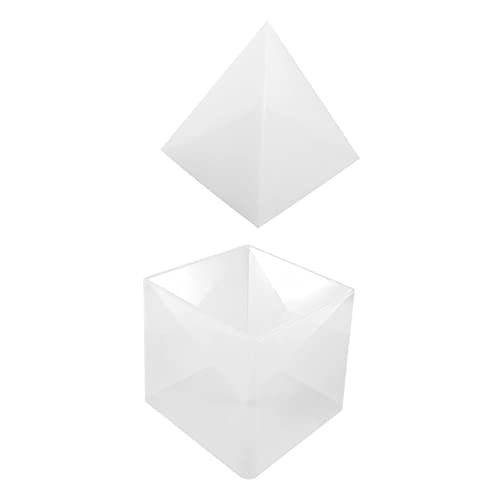 GALPADA 1Satz DIY Silikonform für Pyramidenform Lebensmittelechtes Silikon und Langlebig für Dekorationen und Epoxidharz Projekte Basis GALPADA 1Satz DIY Silikonform für Pyramidenform Lebensmittelechtes Silikon und Langlebig für Dekorationen und Epoxidharz Projekte Basis von GALPADA