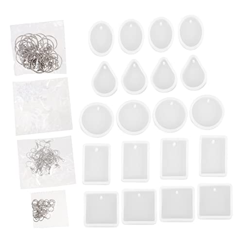 GALPADA 1Satz Silikon Gießform für Anhänger und Schlüsselbund Teiliges Geometrische Formen für DIY Harzschmuck Einfach zu Reinigen für Projekte mit Kindern GALPADA 1Satz Silikon Gießform für Anhänger und Schlüsselbund Teiliges Geometrische Formen für DIY Harzschmuck Einfach zu Reinigen für Projekte mit Kindern von GALPADA