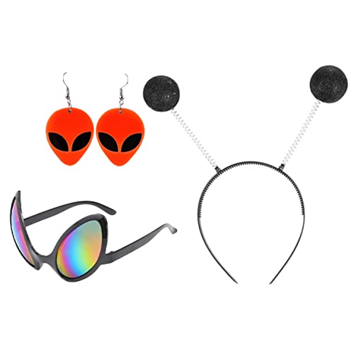 GALPADA 1Satz Stirnband Lustige Brille und Ohrringe Cosplay und Festliche Anlässe für Erwachsene GALPADA 1Satz Stirnband Lustige Brille und Ohrringe Cosplay und Festliche Anlässe für Erwachsene von GALPADA