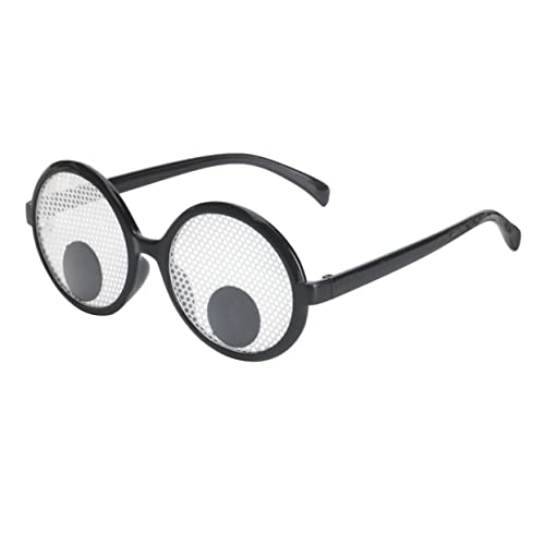 GALPADA 1Stk lustige partybrillen Party-Requisiten eine Sonnenbrille Augenspiegel schnapsgläser the hallow bonus Brille mit rundem Gestell kreative Partybrille niedlich Augapfel Augenbinde von GALPADA